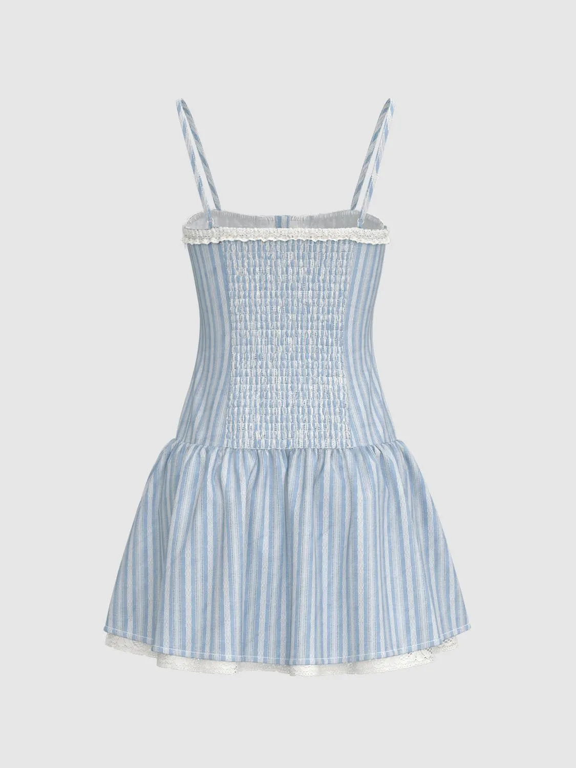 Striped Cami A-Line Dresses sold by Urban Revivo product image thumbnail 2