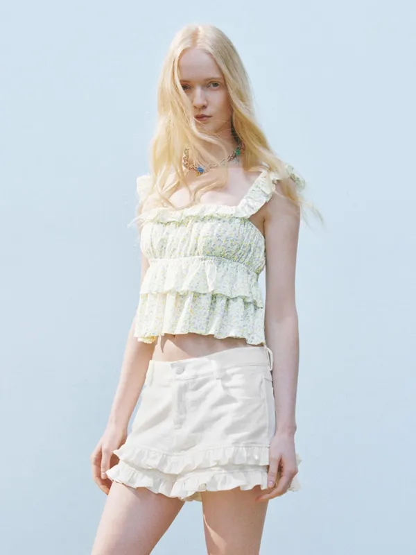 Tiered Cami Tops sold by Urban Revivo