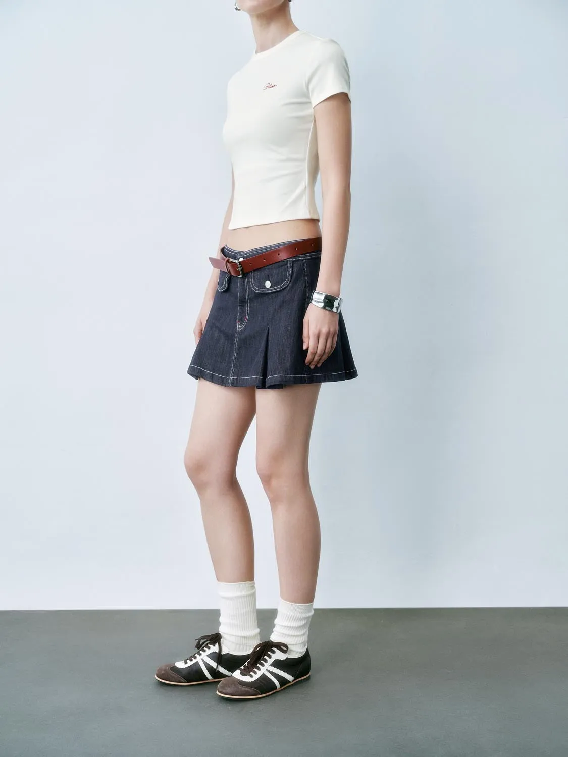 Mini Denim Skirts sold by Urban Revivo product image thumbnail 4