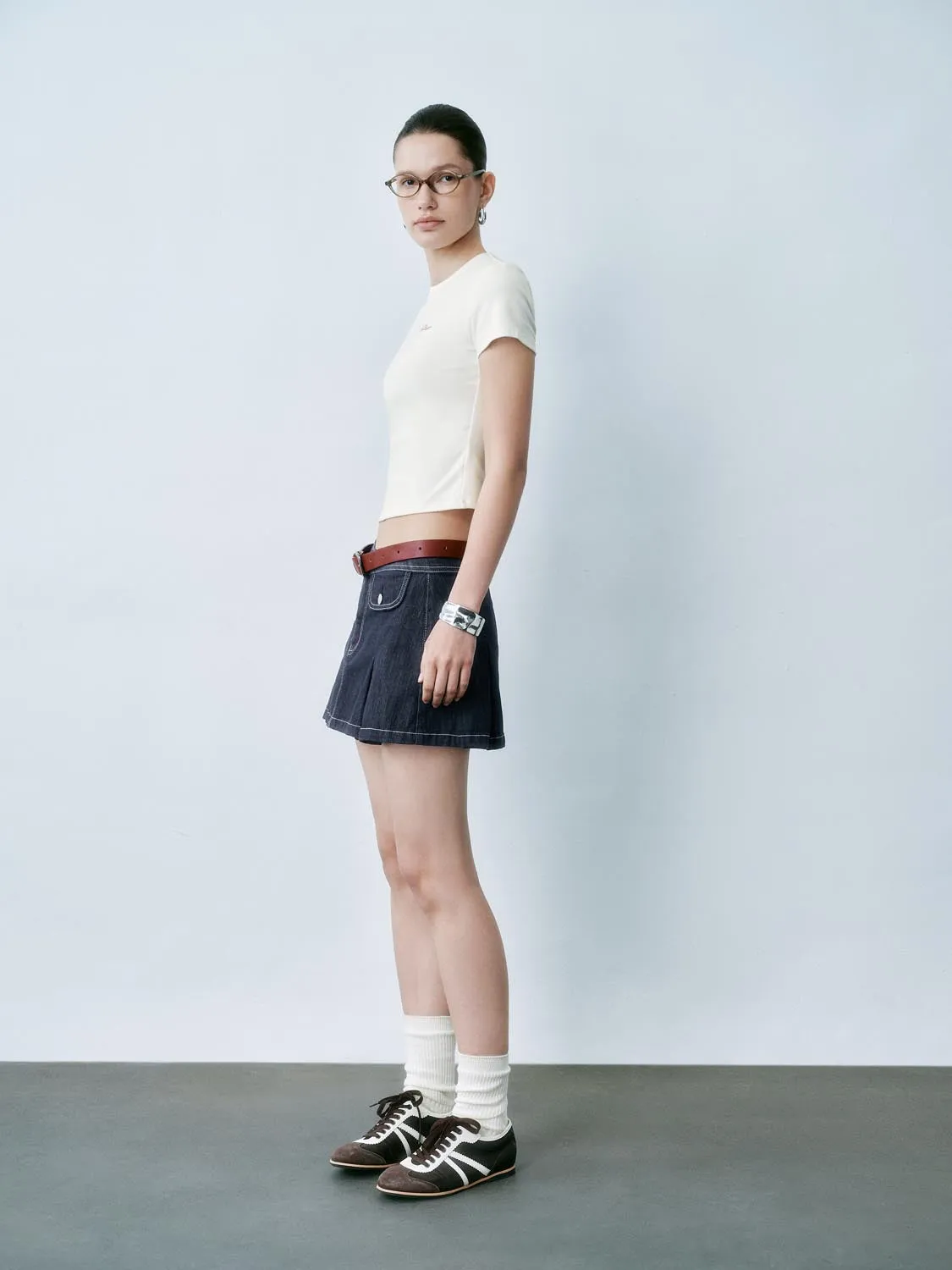 Mini Denim Skirts sold by Urban Revivo product image thumbnail 3