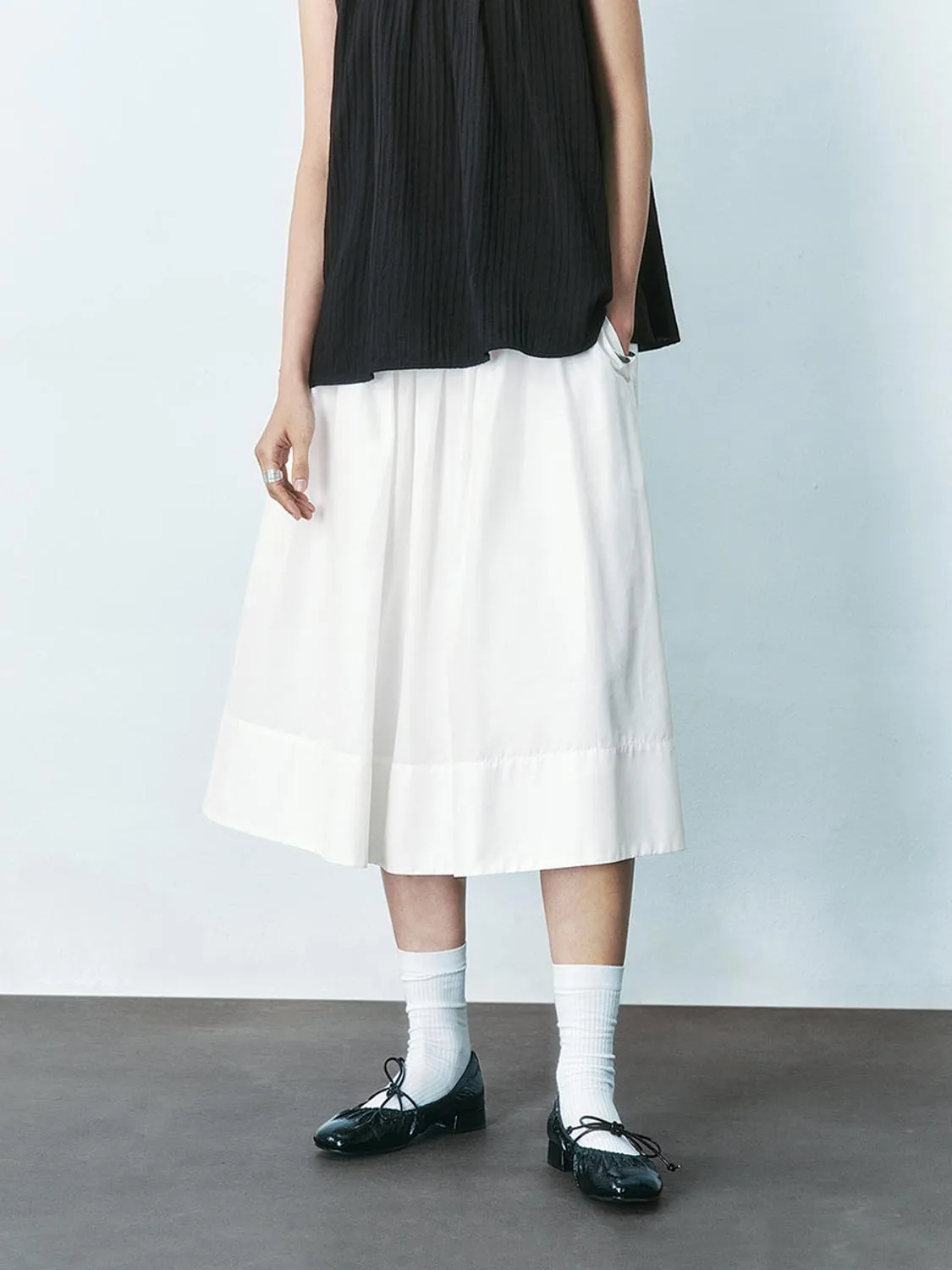 Loose A-Line Skirts sold by Urban Revivo product image thumbnail 2