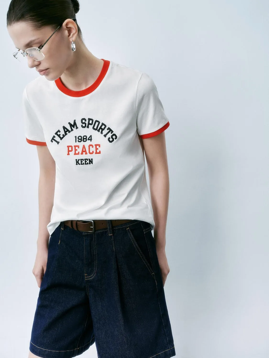 Printed Short Sleeve T-Shirts sold by Urban Revivo product image thumbnail 2