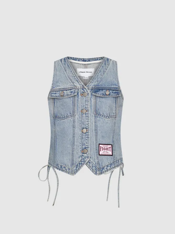 Denim Waistcoats made by Urban Revivo