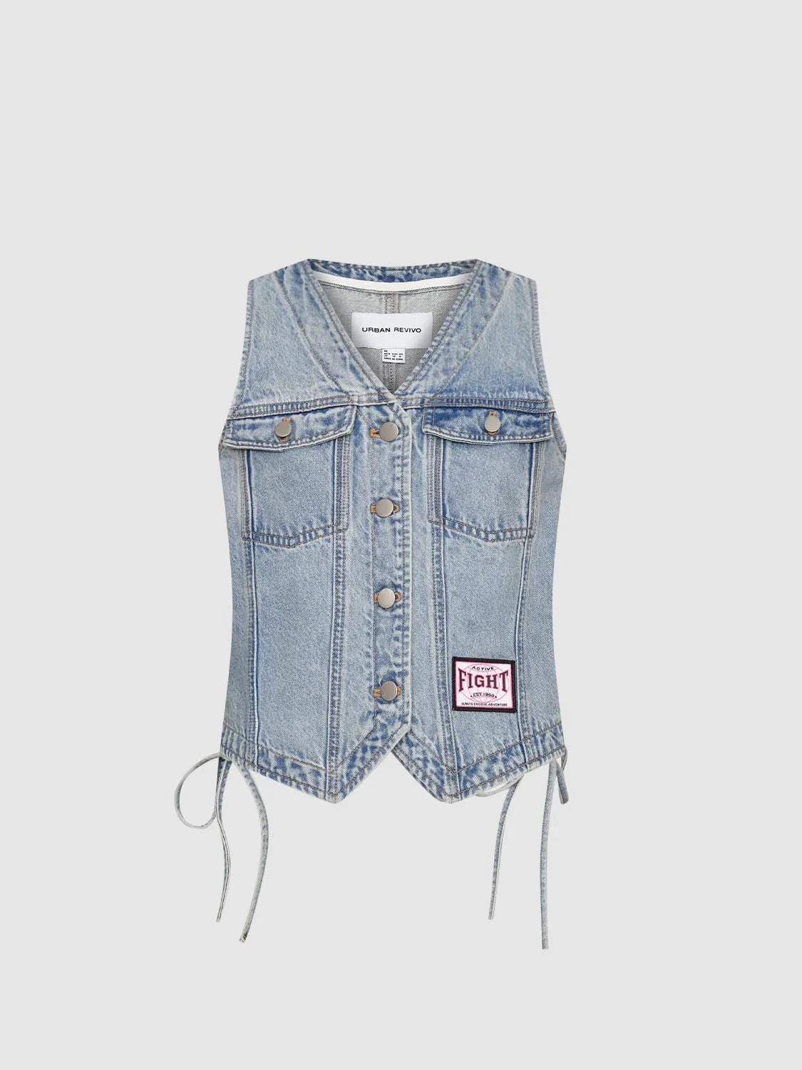 Denim Waistcoats sold by Urban Revivo product image thumbnail 3