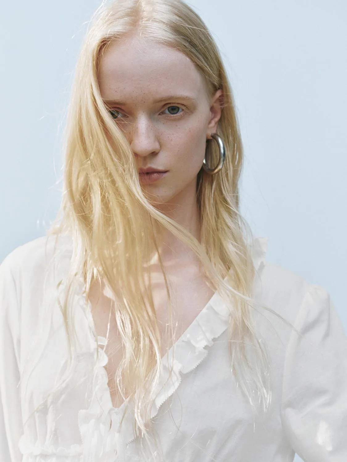 Ruffle Hem Blouses sold by Urban Revivo product image thumbnail 3