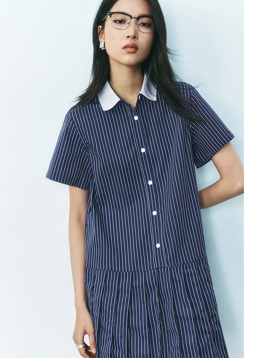 Striped Cami Straight Dresses sold by Urban Revivo product image thumbnail 4