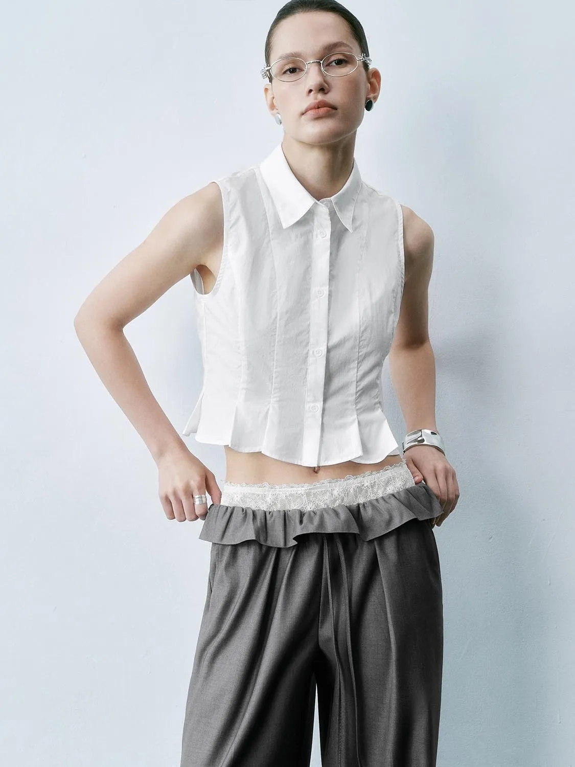 Sleeveless Shirts sold by Urban Revivo