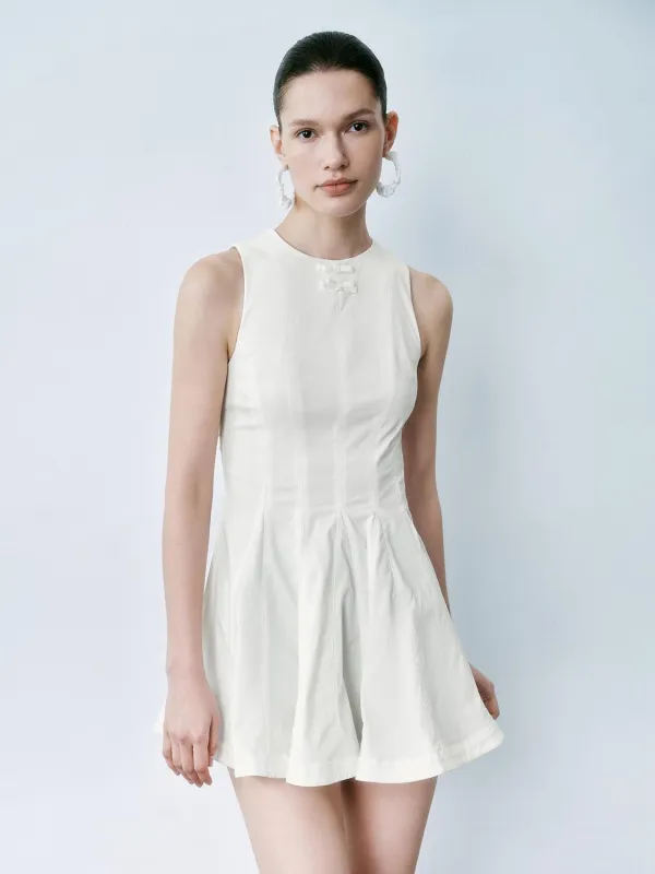 Flared Pleated Sleeveless Dresses sold by Urban Revivo