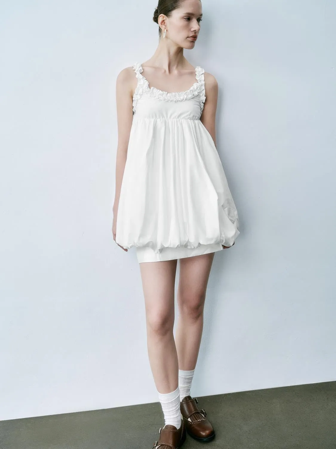 Ruffle A-Line Dresses sold by Urban Revivo product image thumbnail 4