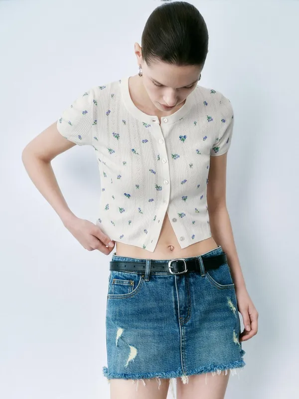 Knitted Short Sleeve Cardigans sold by Urban Revivo