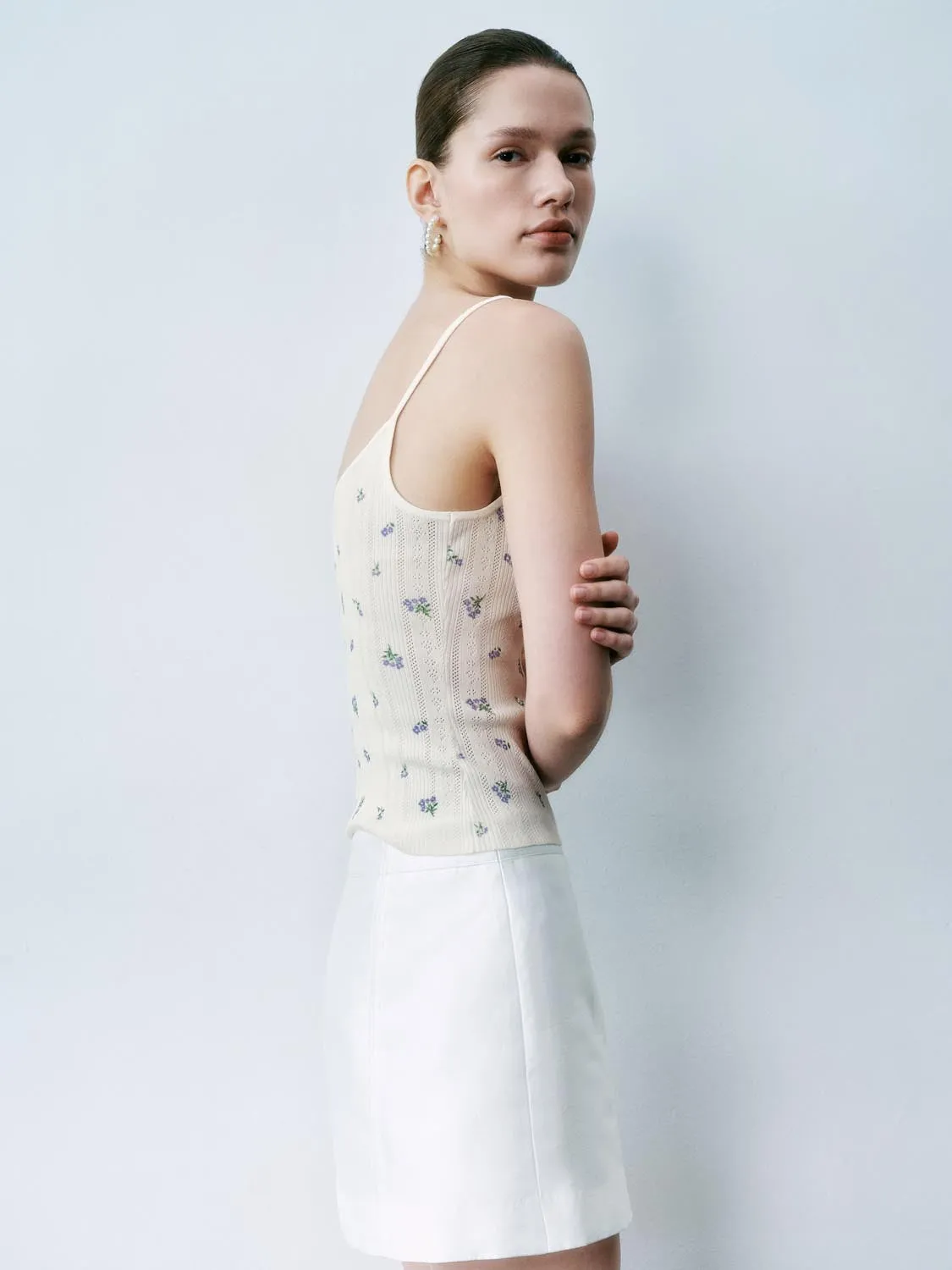 Knitted Cami Tops sold by Urban Revivo product image thumbnail 2