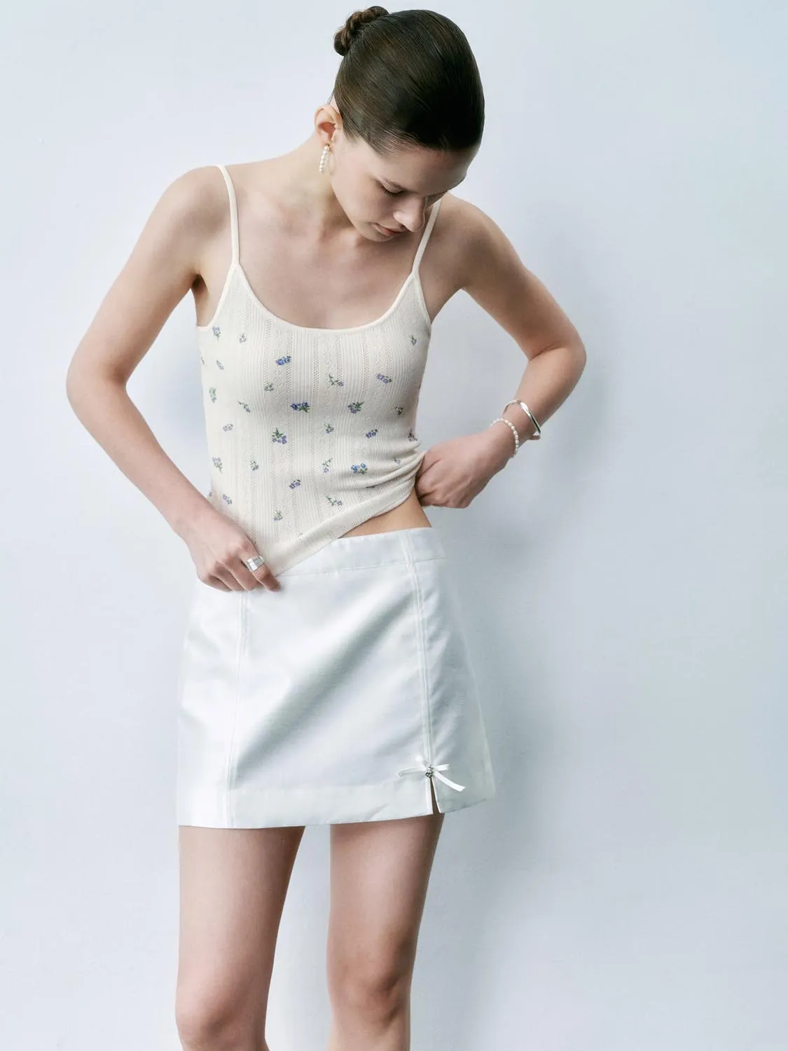 Knitted Cami Tops sold by Urban Revivo product image thumbnail 4