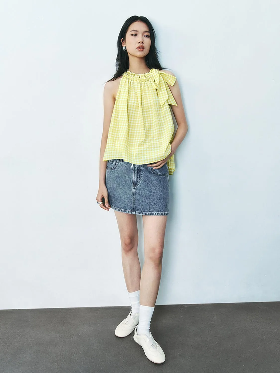 Mini Denim Skirts sold by Urban Revivo product image thumbnail 5