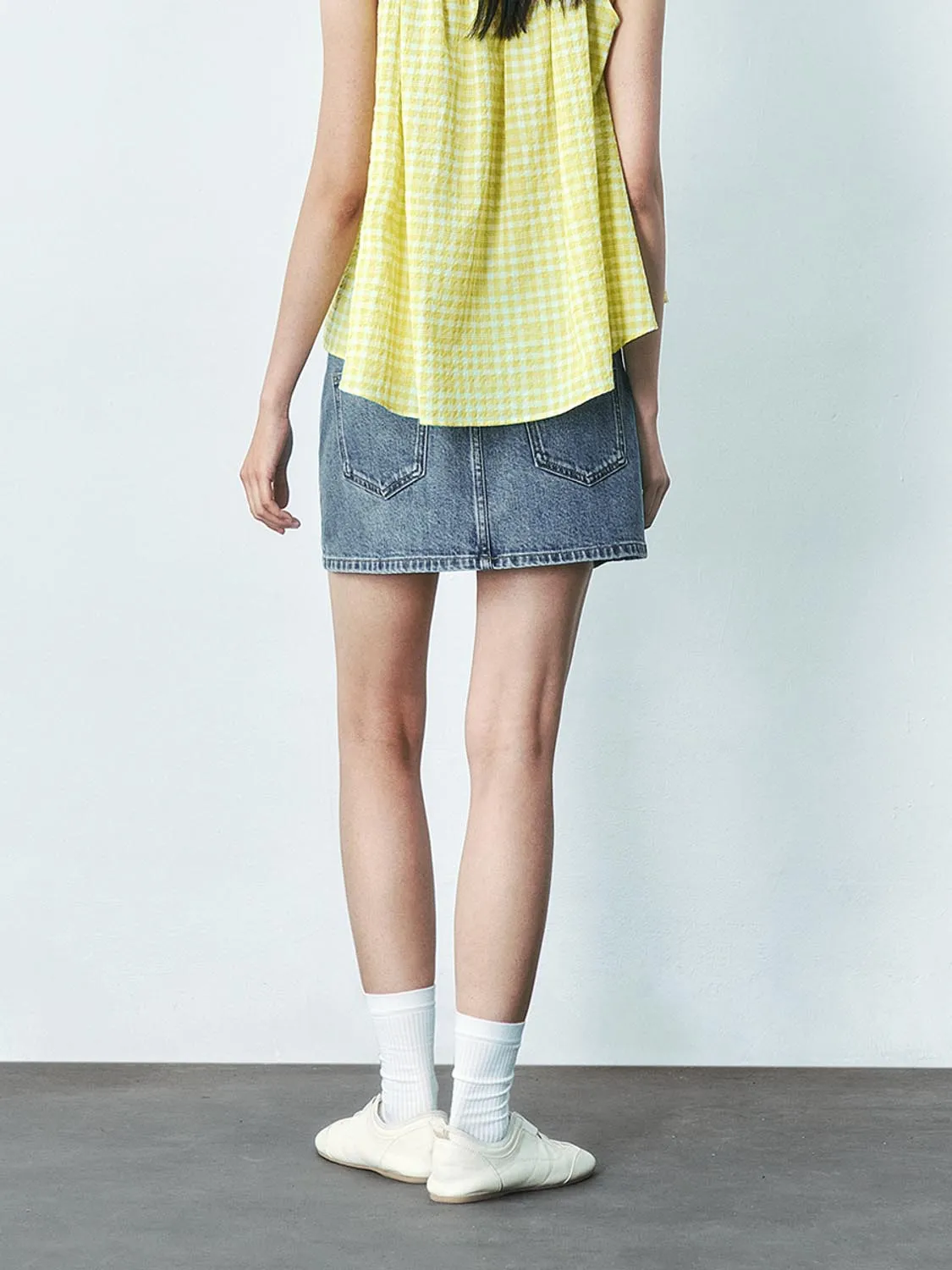 Mini Denim Skirts sold by Urban Revivo product image thumbnail 3