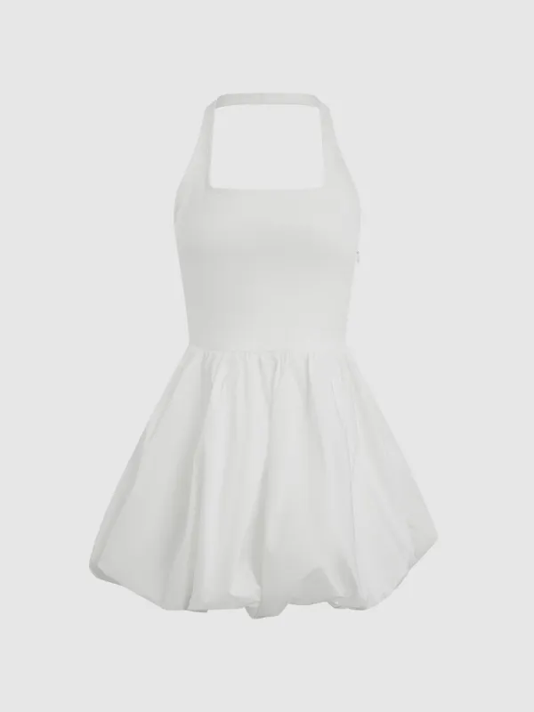 Halter Neck A-Line Dresses sold by Urban Revivo