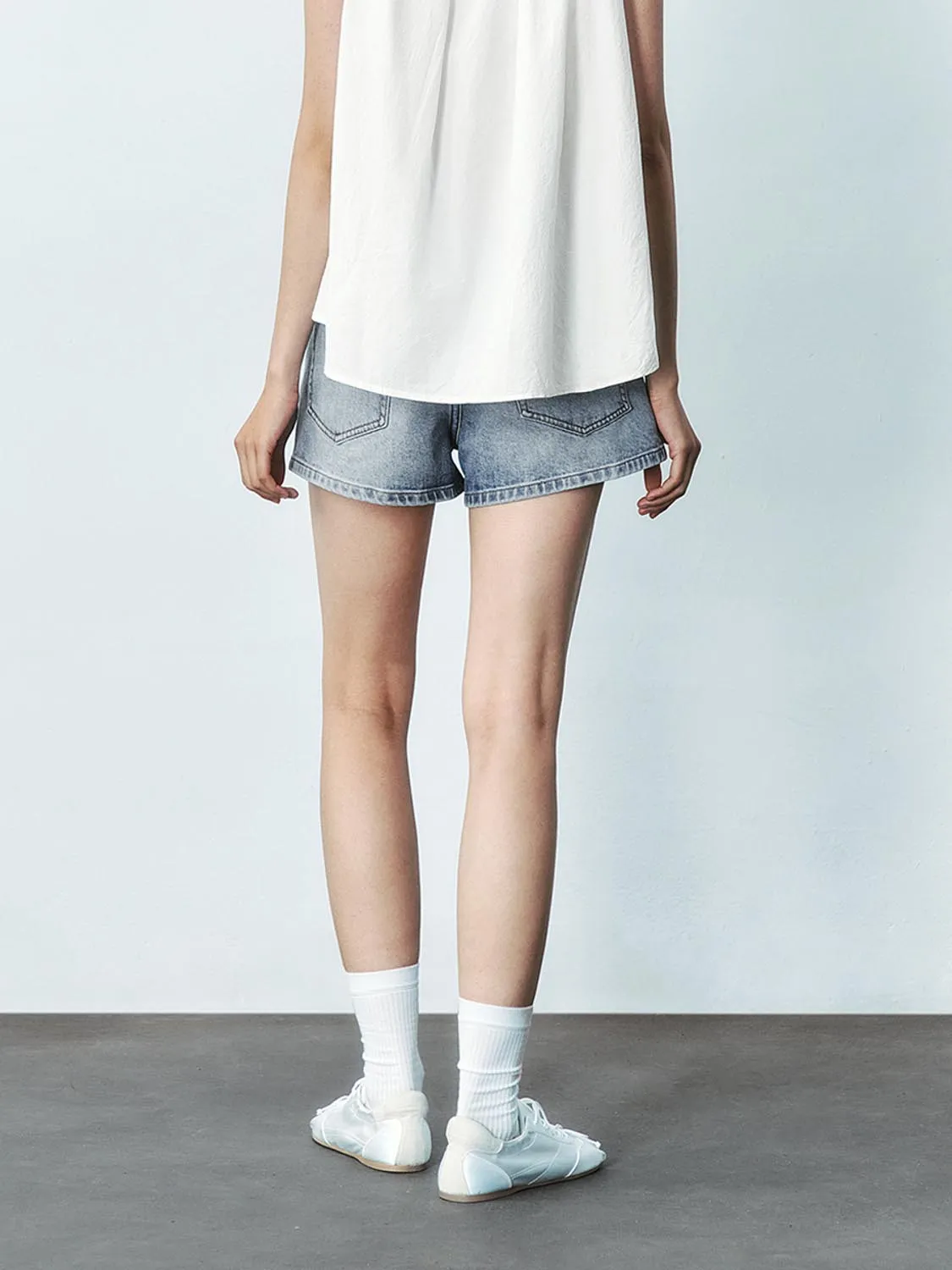 Urban Denim Shorts sold by Urban Revivo product image thumbnail 3