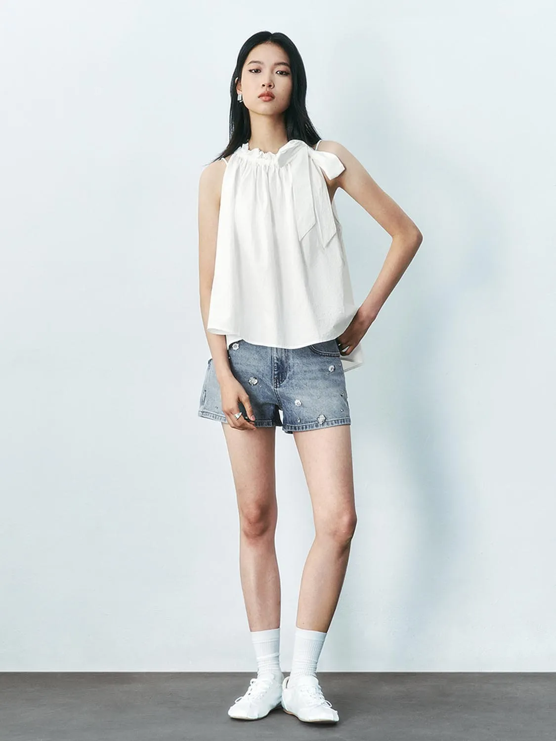 Urban Denim Shorts sold by Urban Revivo product image thumbnail 5