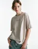 Letter Printed Crew Neck Straight T-Shirt sold by Urban Revivo