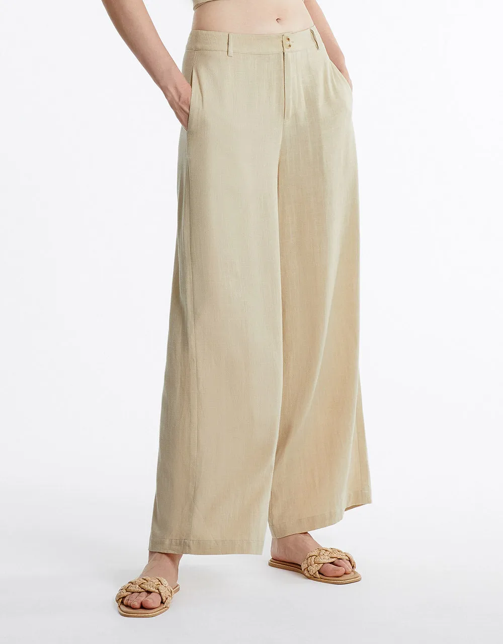 Straight Fit Pants sold by Urban Revivo product image thumbnail 2