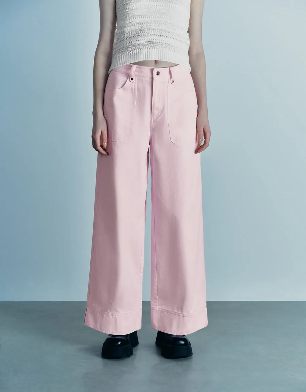 Straight Pants sold by Urban Revivo product image thumbnail 2