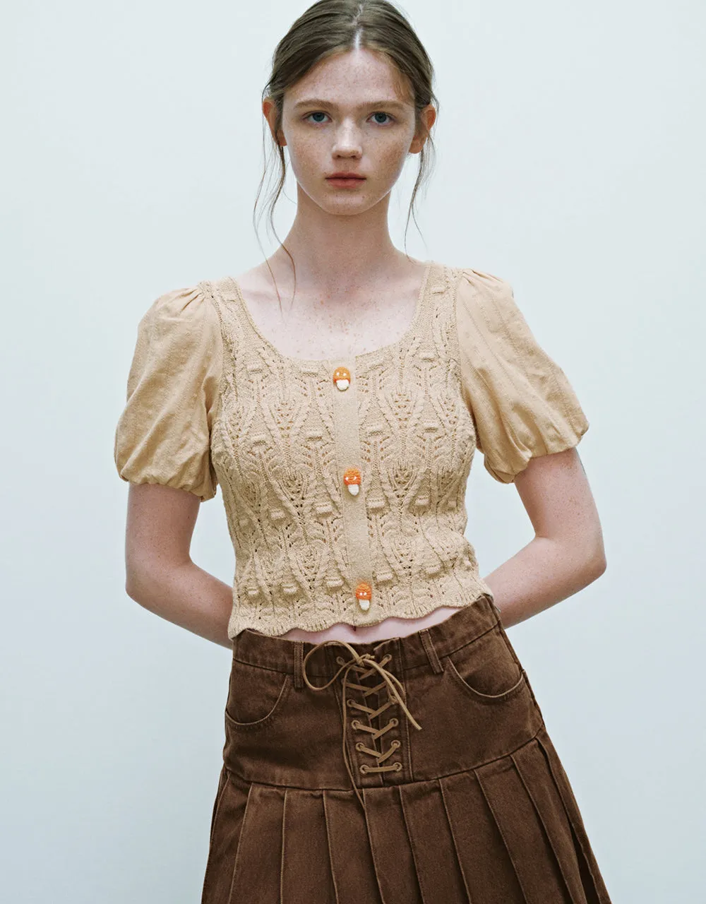 U Neck Skinny Knitted T-Shirt sold by Urban Revivo