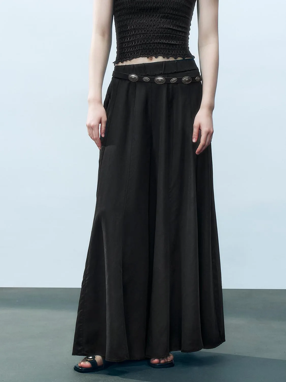 Wide-Leg Pants sold by Urban Revivo product image thumbnail 2