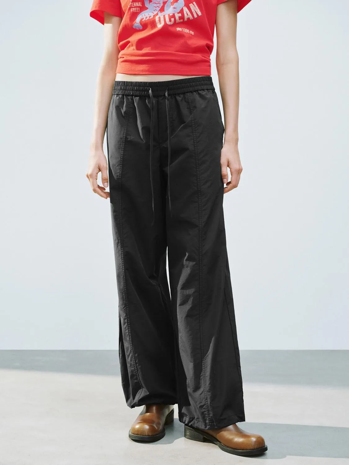 Wide-Leg Pants sold by Urban Revivo product image thumbnail 2
