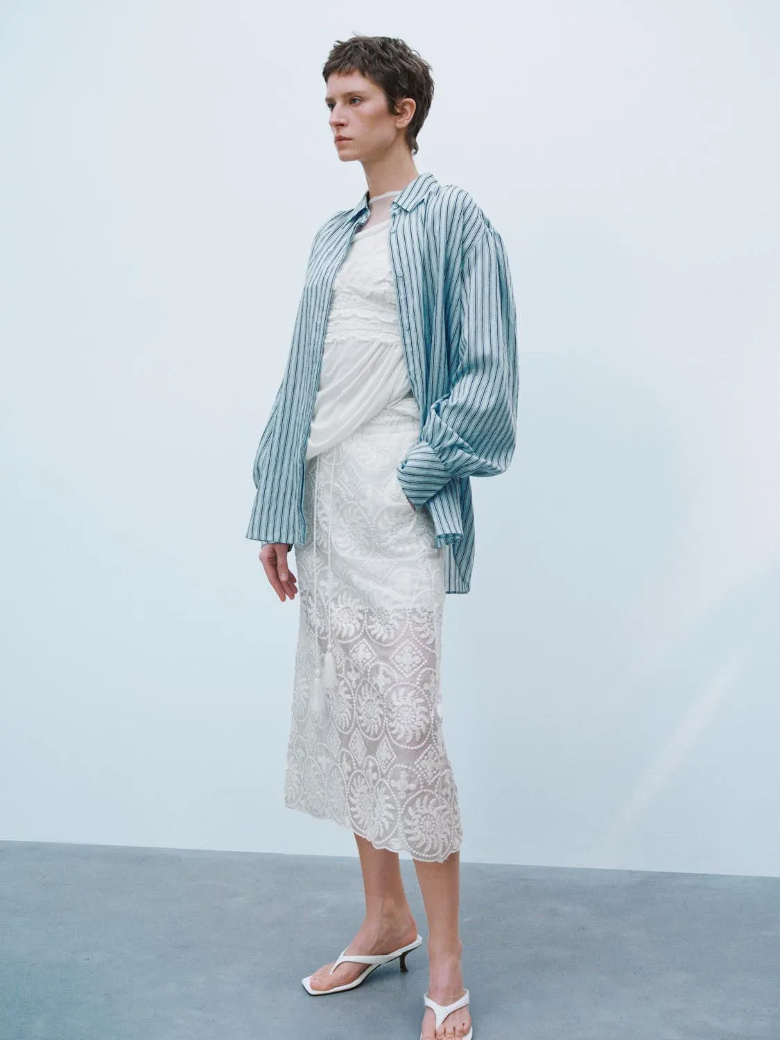 Striped Long Sleeve Shirts sold by Urban Revivo product image thumbnail 5