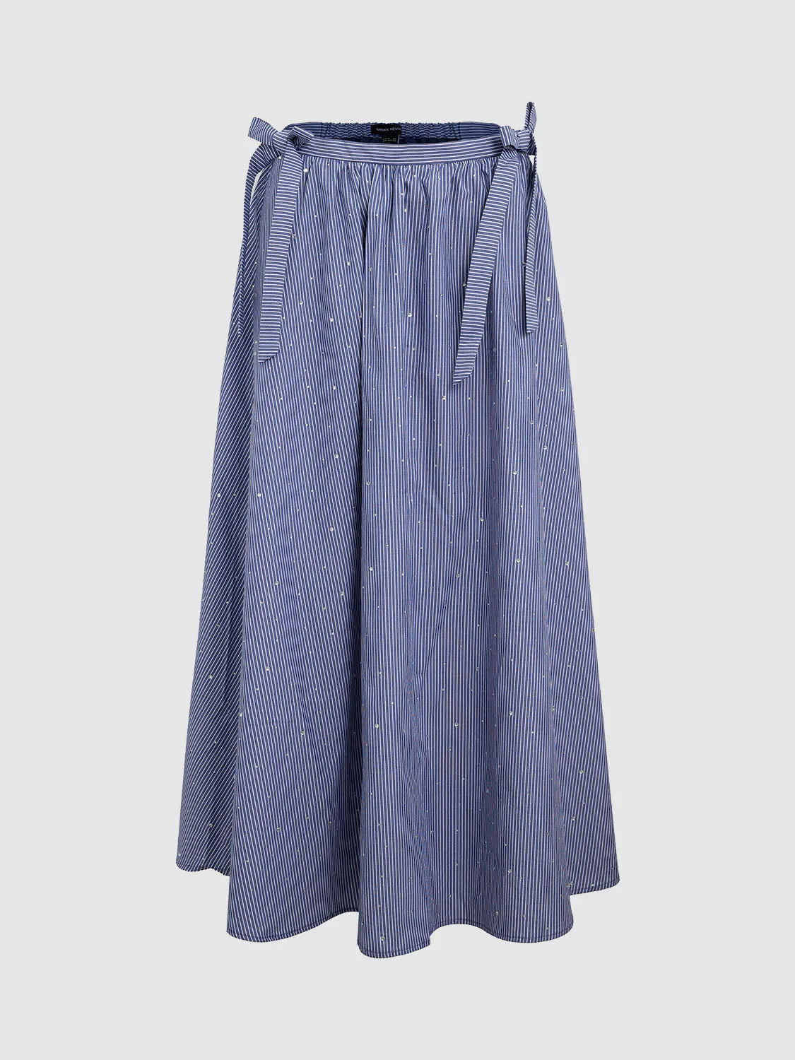 Striped A-Line Skirts sold by Urban Revivo