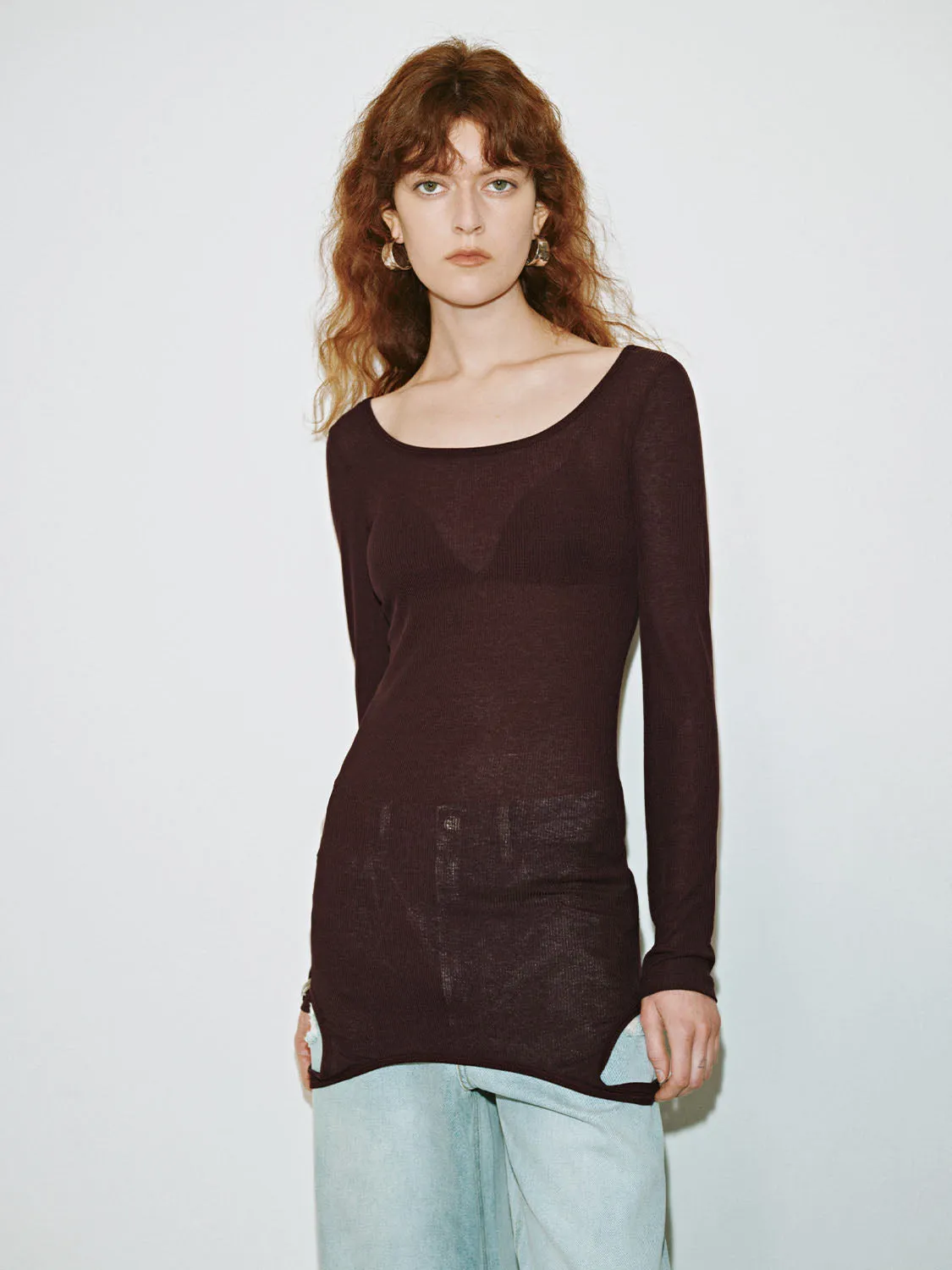 Skinny Long Sleeve T-Shirts sold by Urban Revivo