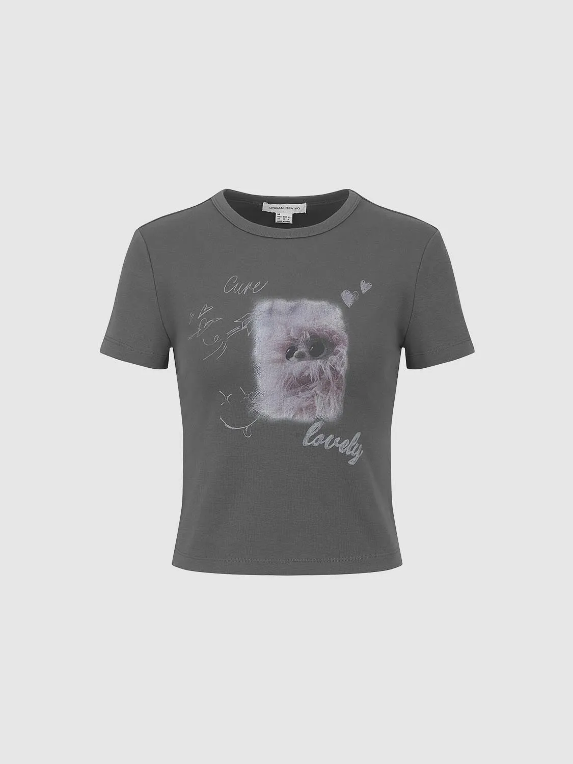 Short Sleeve T-Shirts sold by Urban Revivo product image thumbnail 3