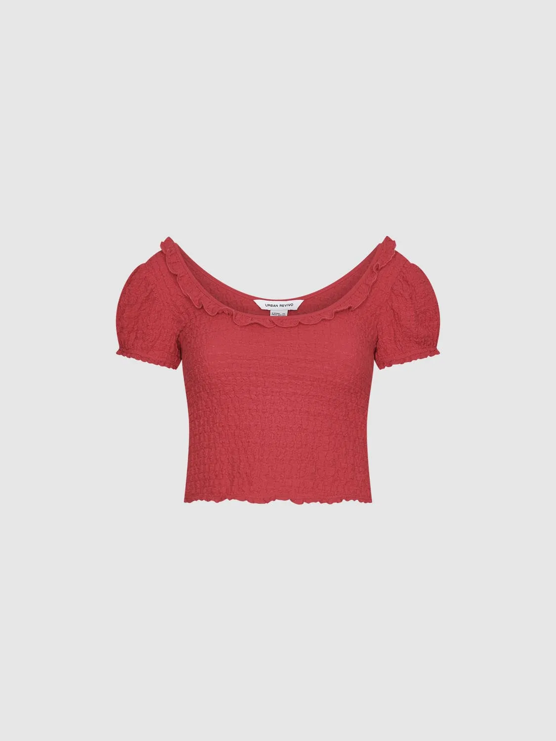 Shirred T-Shirts sold by Urban Revivo