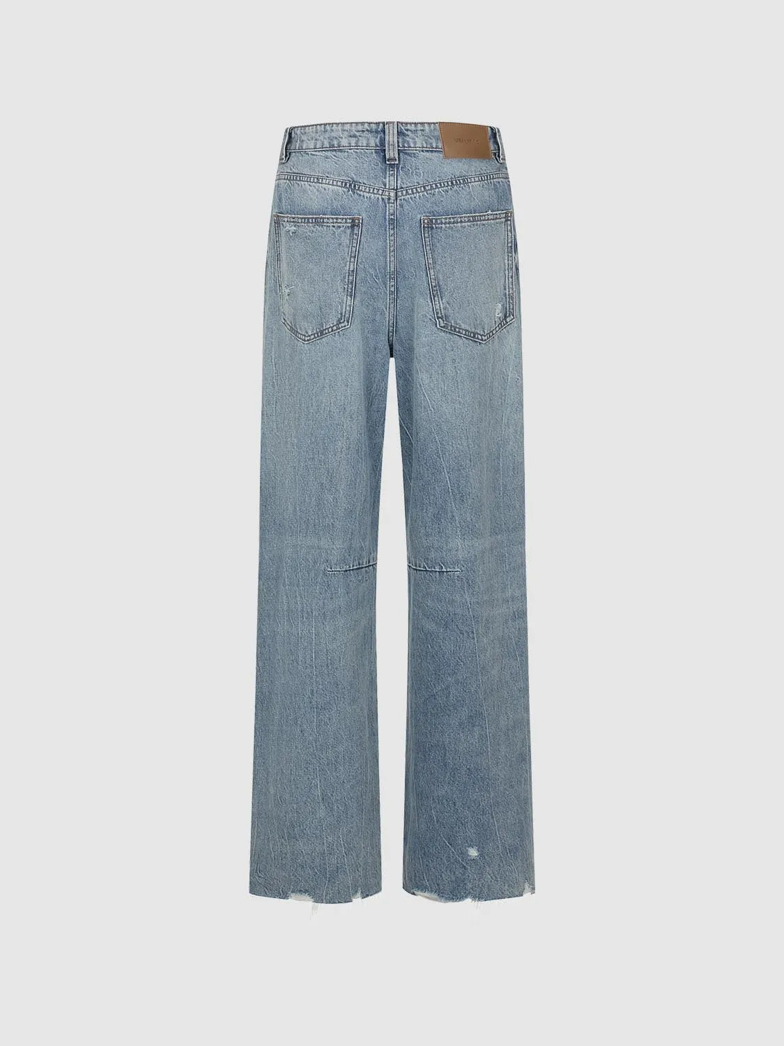 Ripped Denim Jeans sold by Urban Revivo product image thumbnail 2
