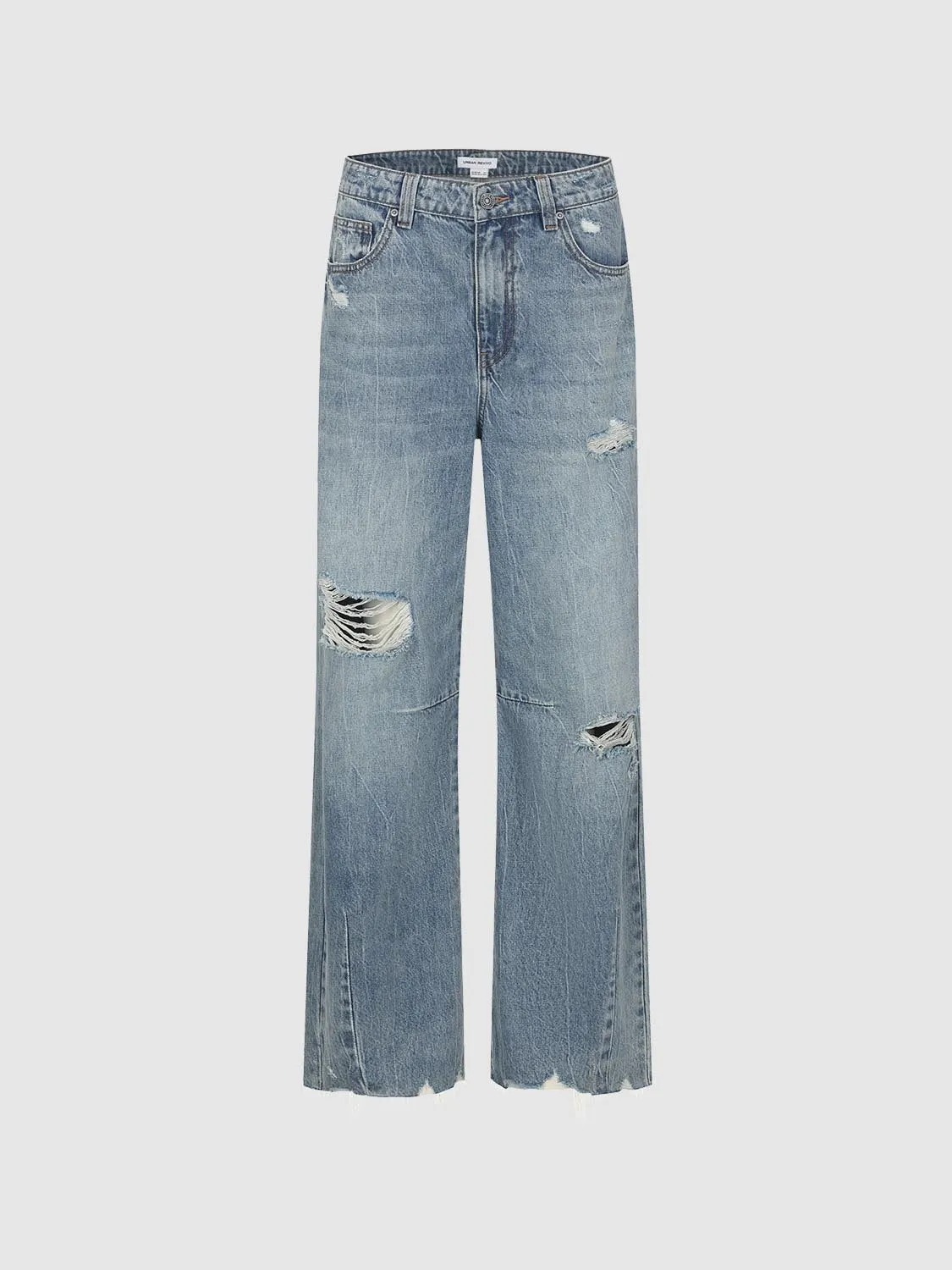 Ripped Denim Jeans sold by Urban Revivo