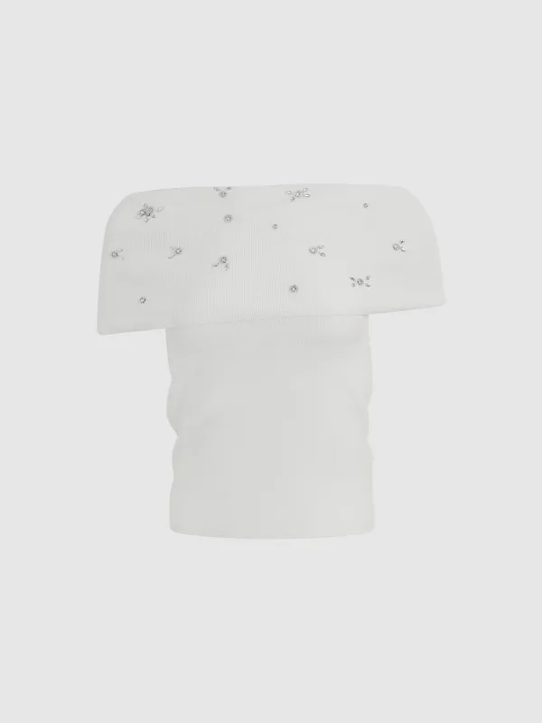 One Shoulder Knitted T-Shirts sold by Urban Revivo