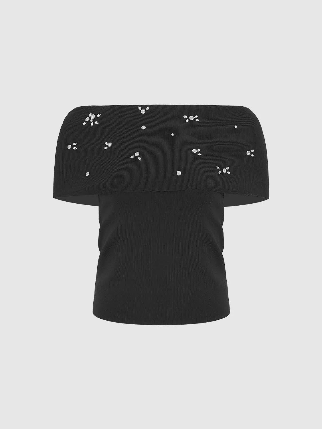 One Shoulder Knitted T-Shirts sold by Urban Revivo product image thumbnail 3