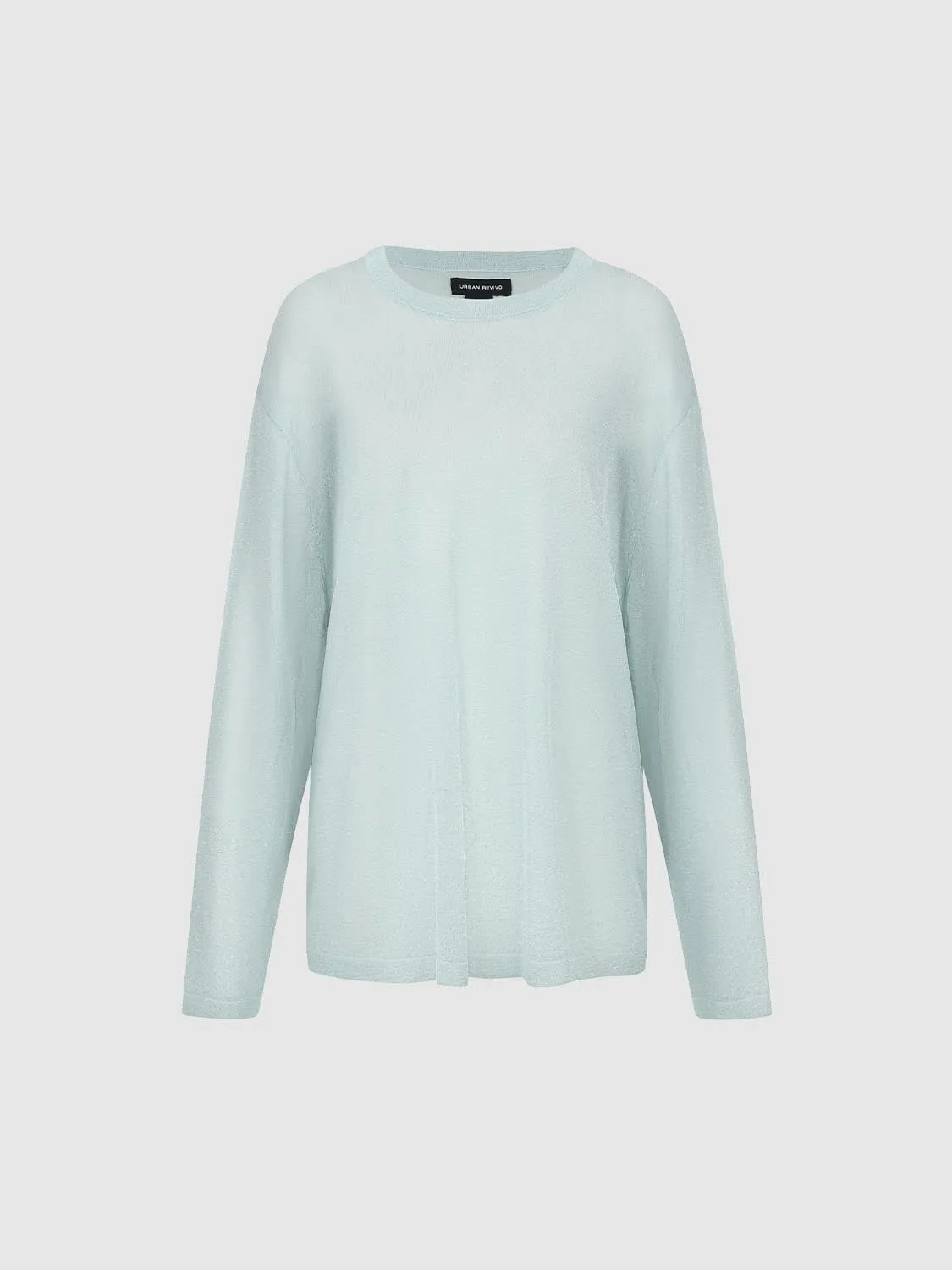 Knitted Long Sleeve T-Shirts sold by Urban Revivo product image thumbnail 3