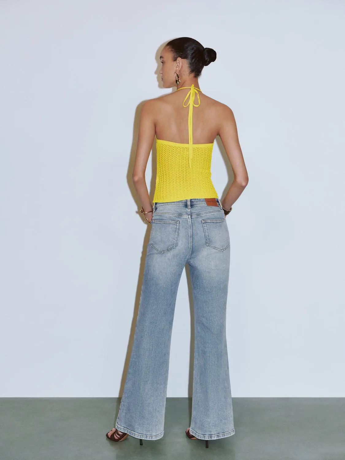Halter Neck Knitted T-Shirts sold by Urban Revivo product image thumbnail 5