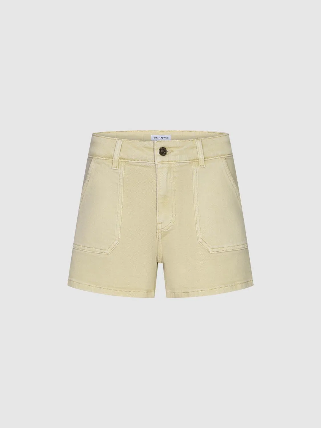 Denim Shorts sold by Urban Revivo product image thumbnail 3