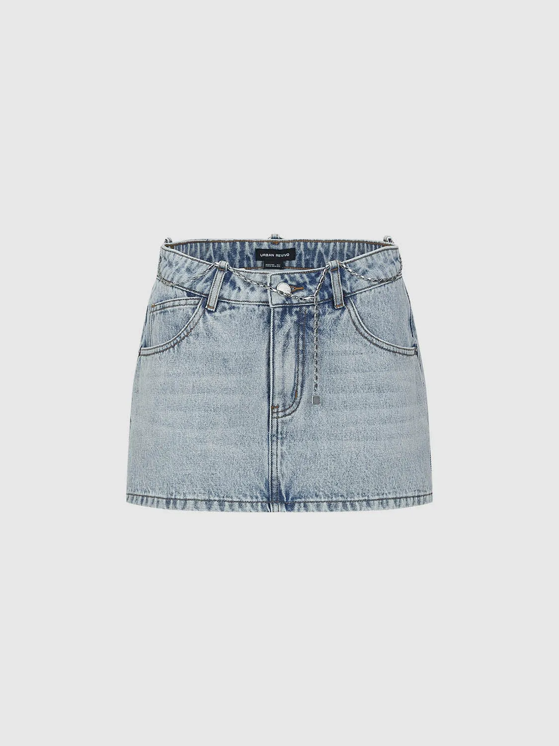Denim Mini Skirts sold by Urban Revivo product image thumbnail 3