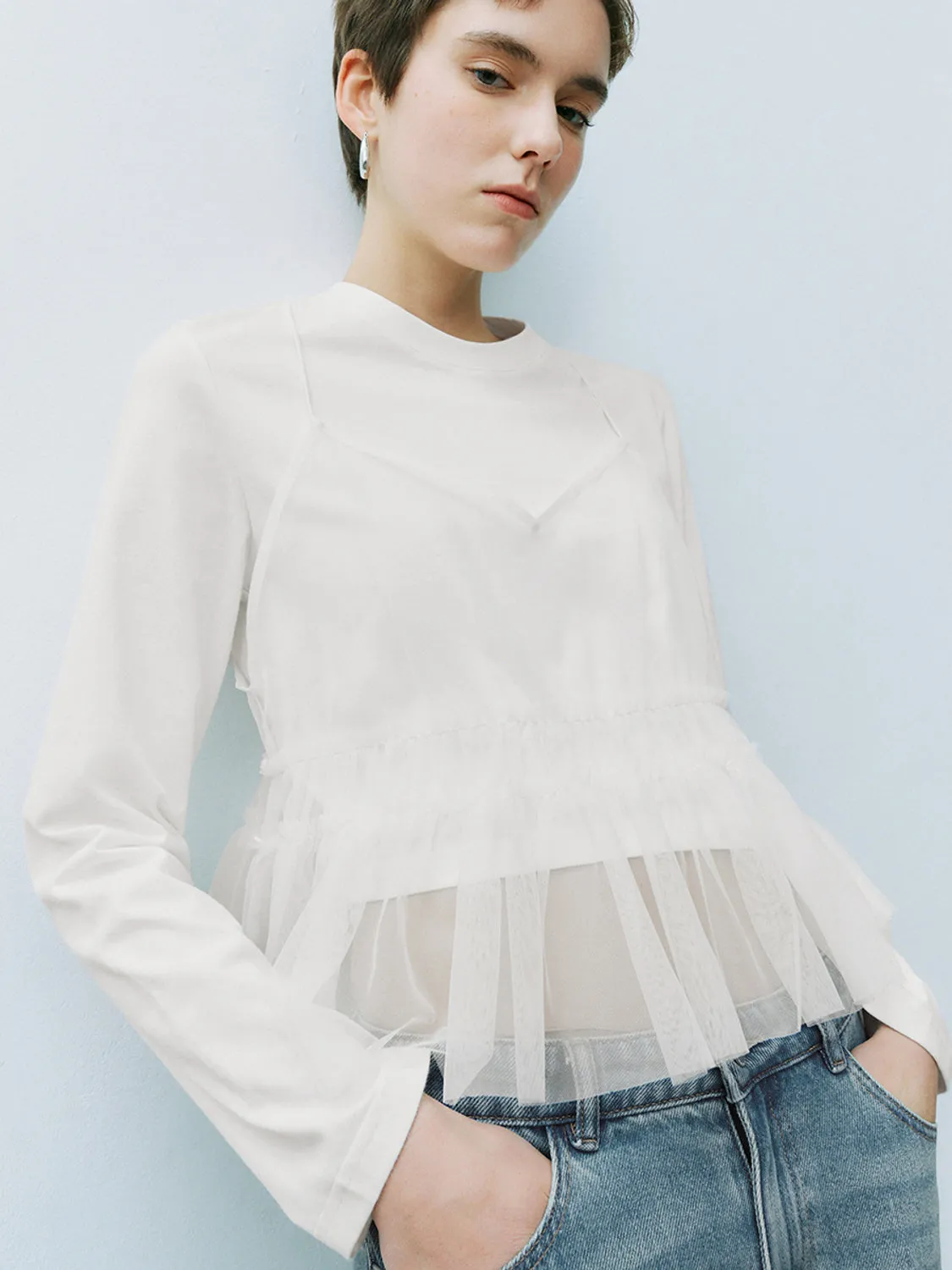 2 In 1 Regular T-Shirts sold by Urban Revivo product image thumbnail 3