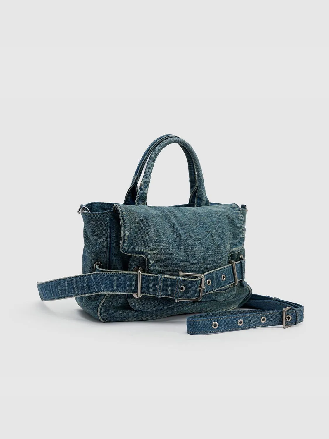 Denim Shoulder Bags sold by Urban Revivo product image thumbnail 2