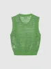 Knitted Sleeveless T-Shirts sold by Urban Revivo