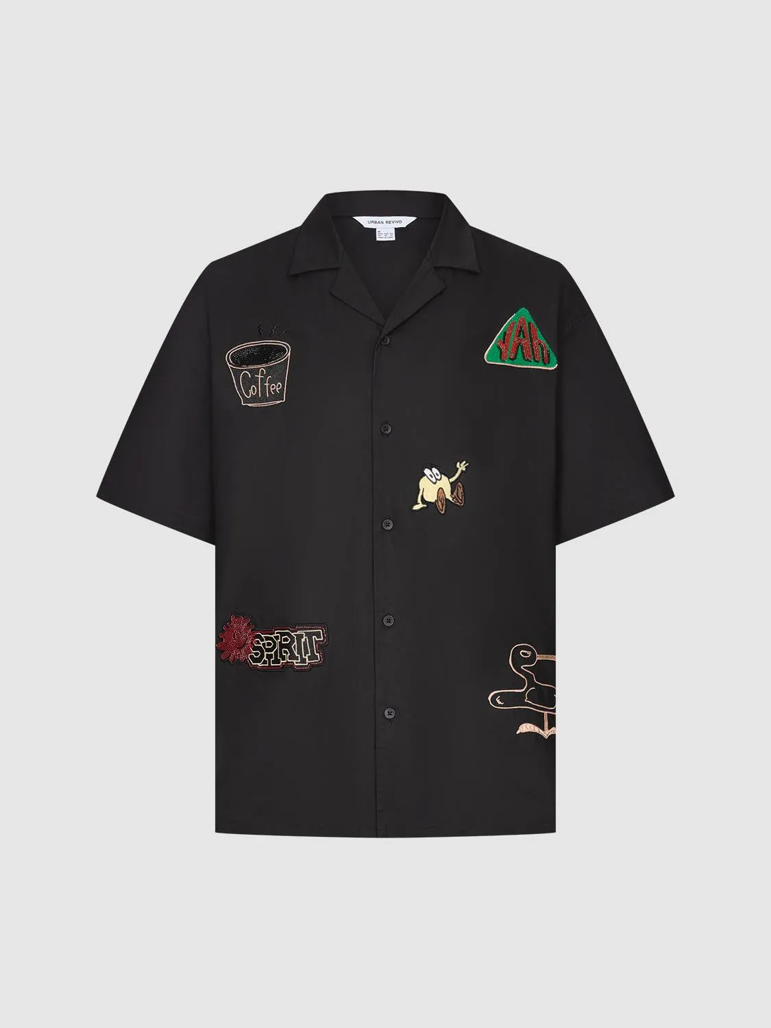 Short Sleeve Shirts sold by Urban Revivo product image thumbnail 3