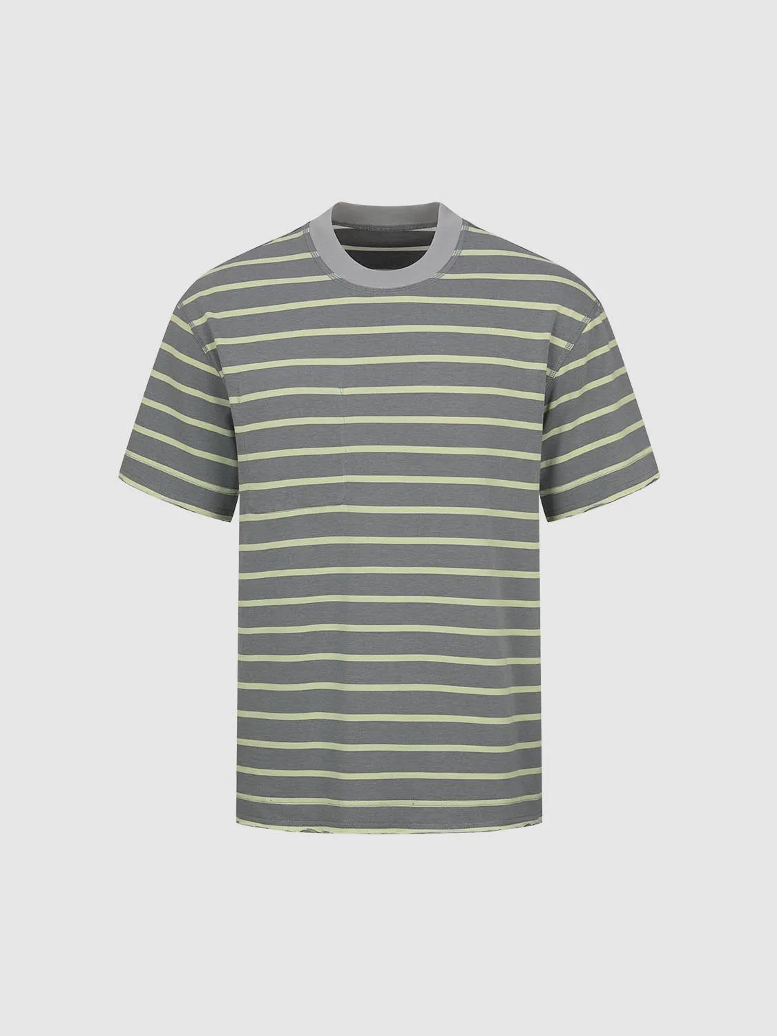 Striped Short Sleeve T-Shirts sold by Urban Revivo product image thumbnail 3