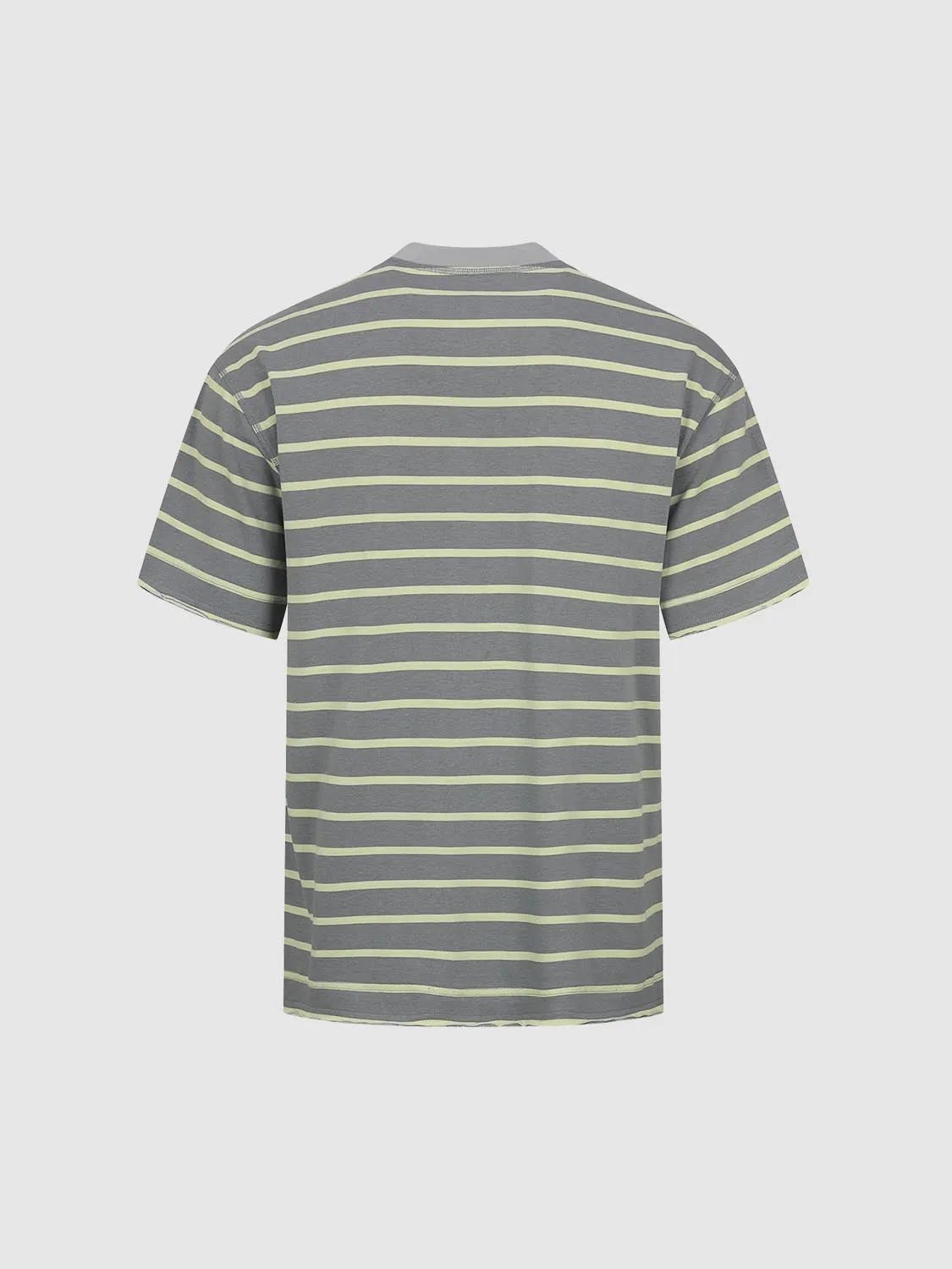 Striped Short Sleeve T-Shirts sold by Urban Revivo product image thumbnail 2