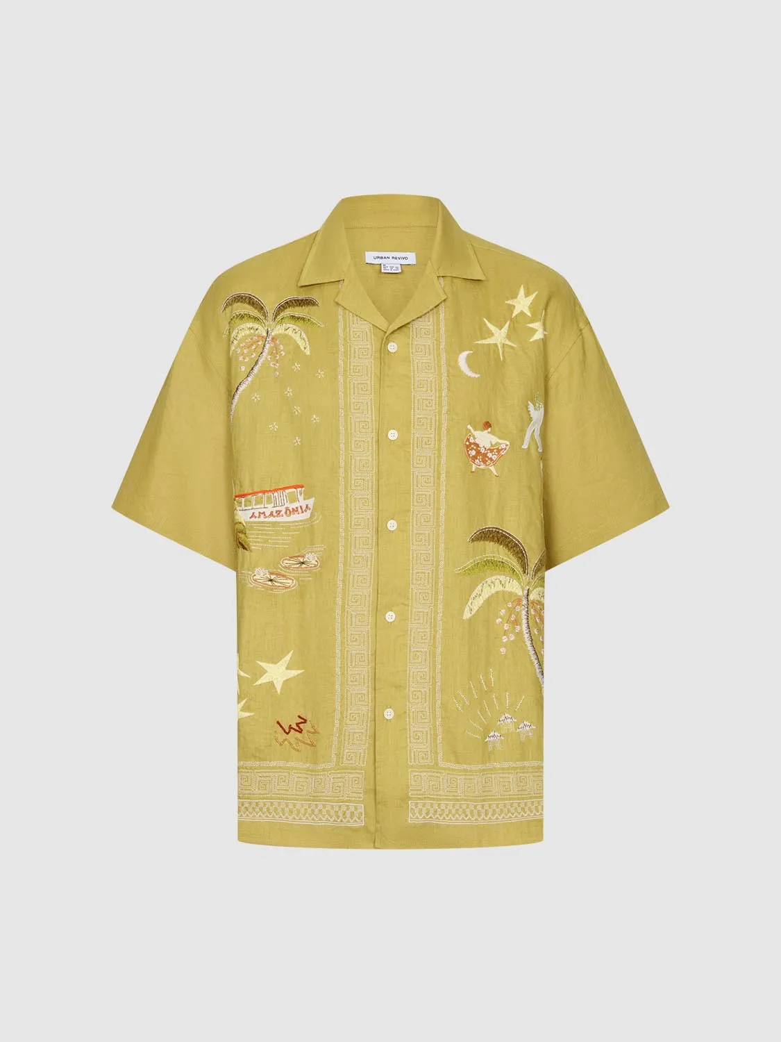 Short Sleeve Shirts sold by Urban Revivo product image thumbnail 3