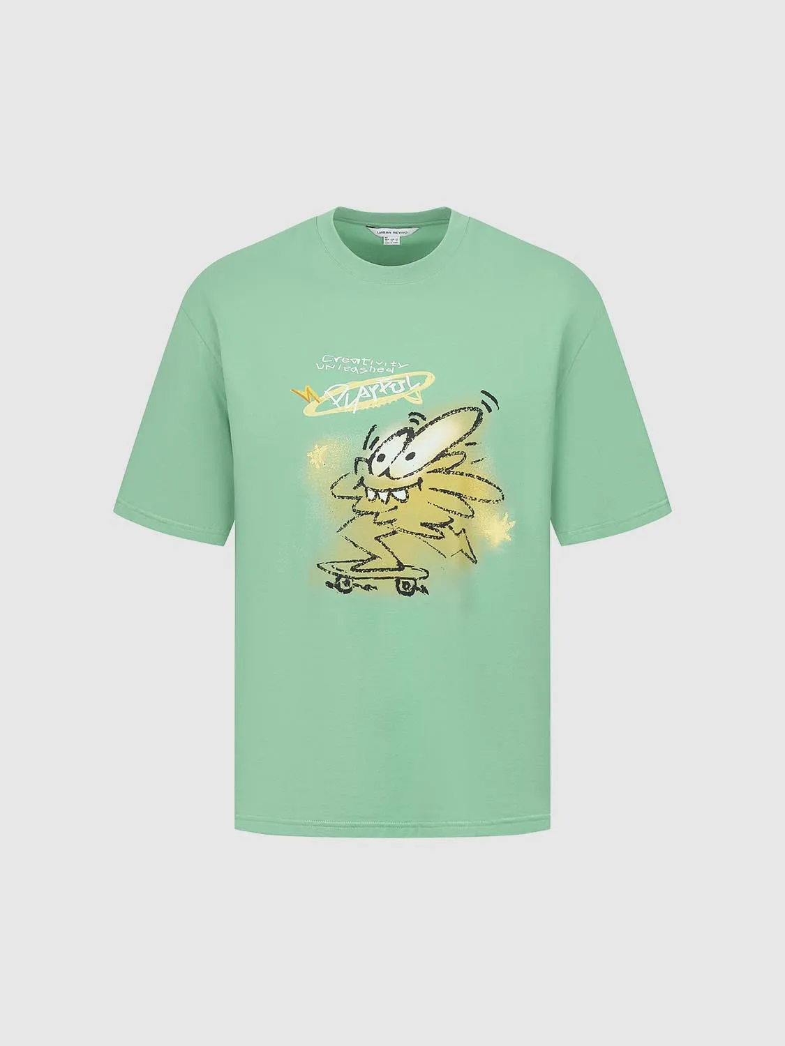 Short Sleeve T-Shirts sold by Urban Revivo product image thumbnail 3