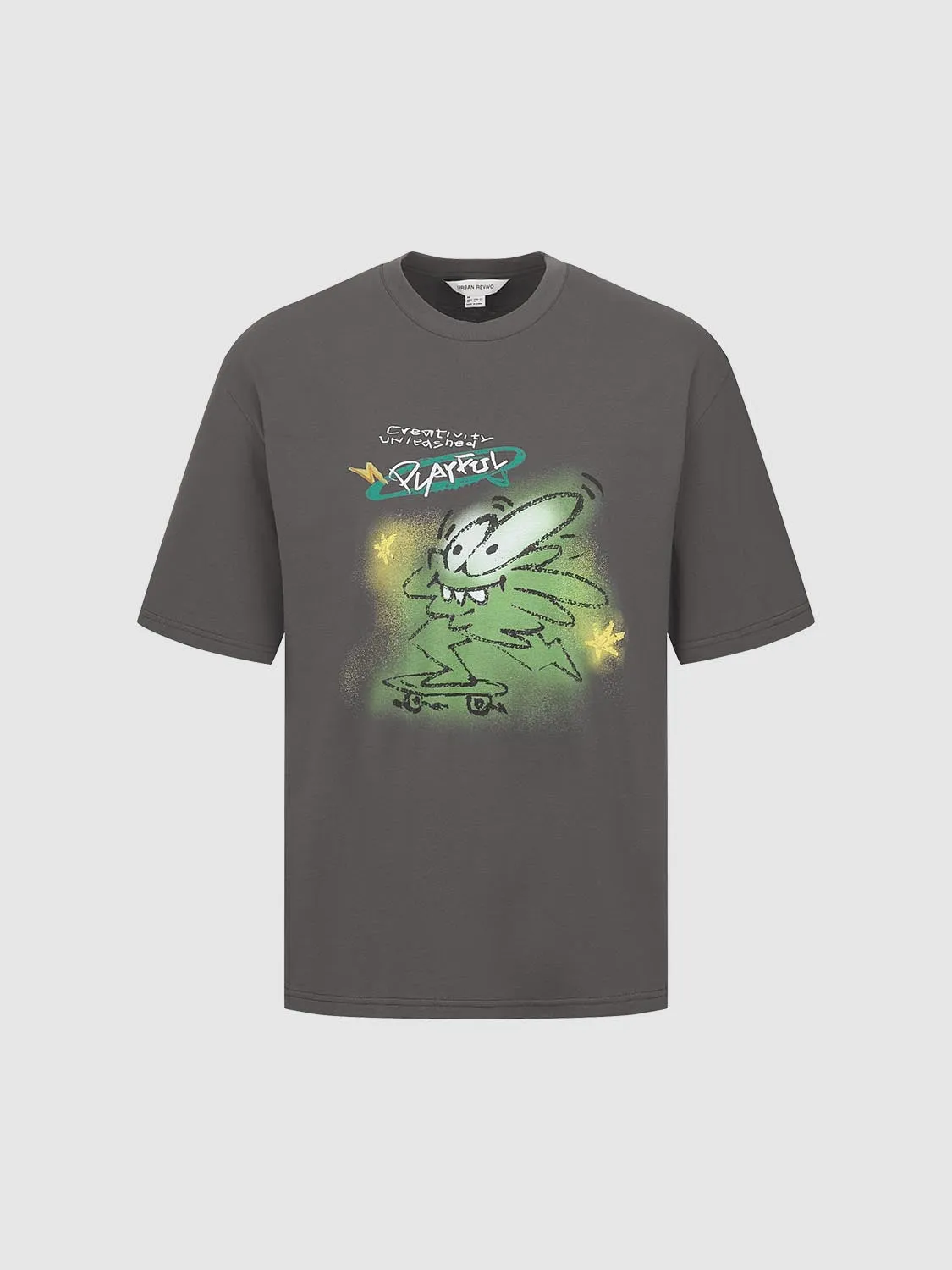 Short Sleeve T-Shirts sold by Urban Revivo product image thumbnail 5