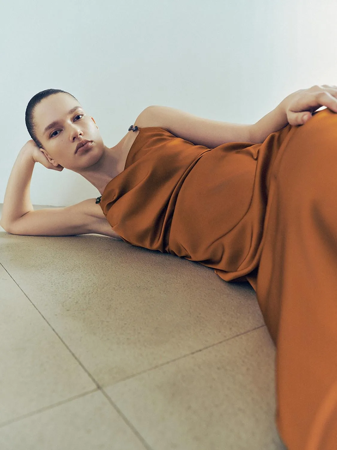 Cami Ruched A-Line Dresses sold by Urban Revivo product image thumbnail 5